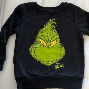 The grinch sweatshirt size 3t